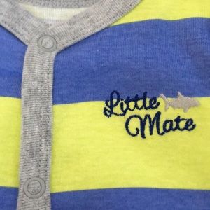 Carter's One Pieces - 3 M Carter’s Blue and Yellow bodysuit Carter's One Pieces - 3 M Carter’s Blue and Yellow bodysuit